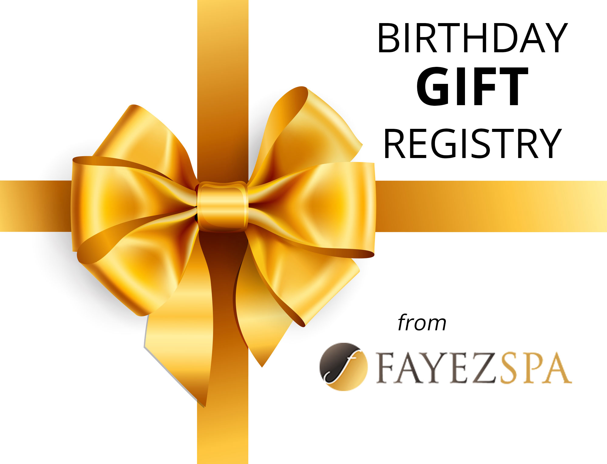 Birthday Gift From Fayez Spa