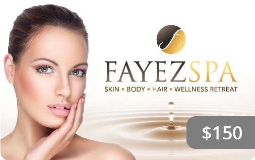 Fayez Spa Gift Card $150