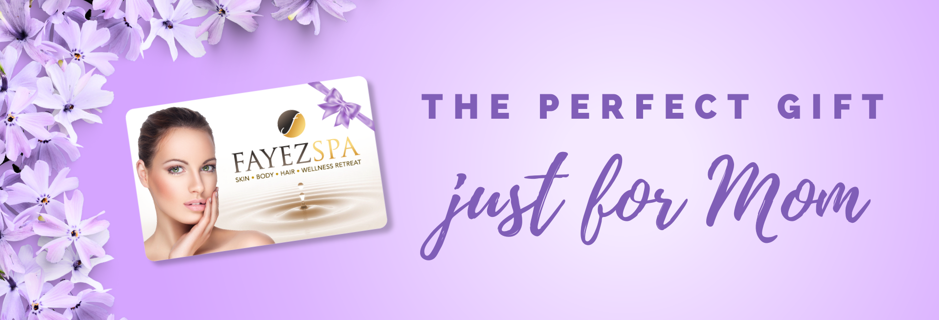 Mother's Day Perfect Gift Spa Gift Cards