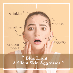 Skin Problems by Blue Light