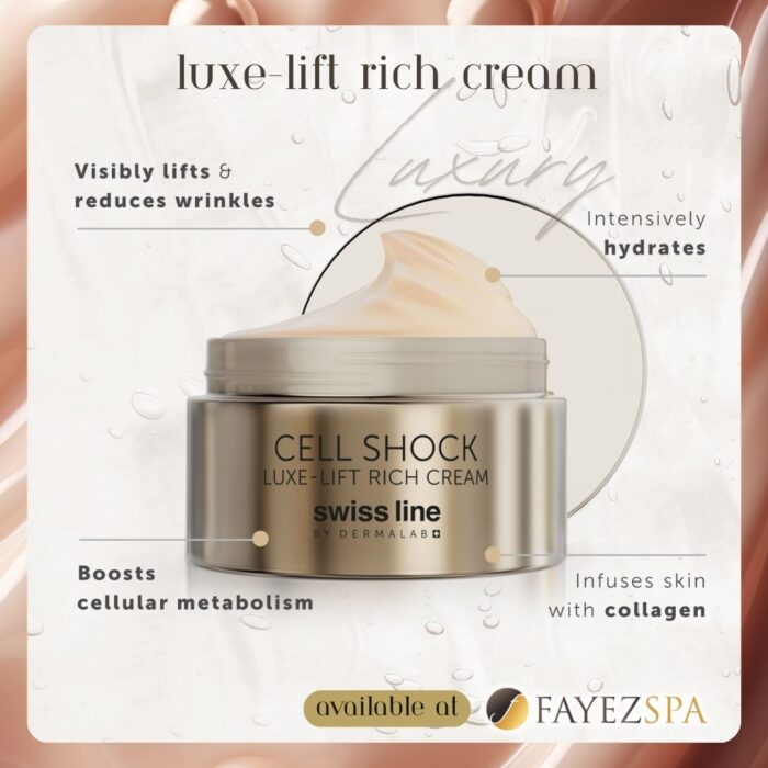 Swissline luxe-lift rich cream