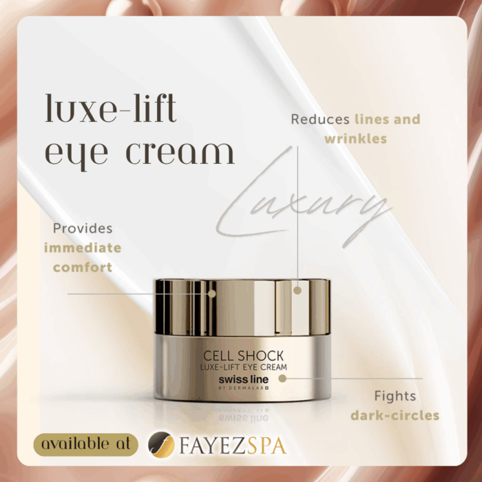 Swissline luxe-lift eye cream
