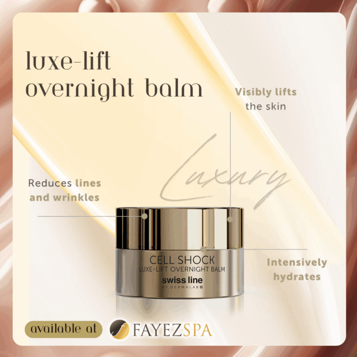Swissline overnight balm